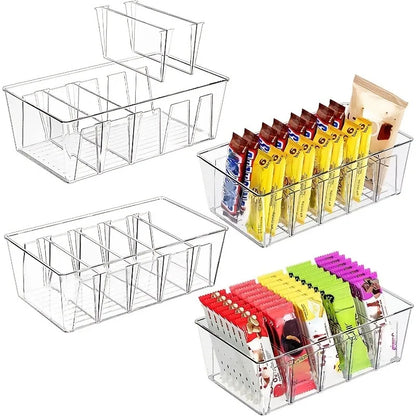 Clear Plastic Refrigerator Food Storage